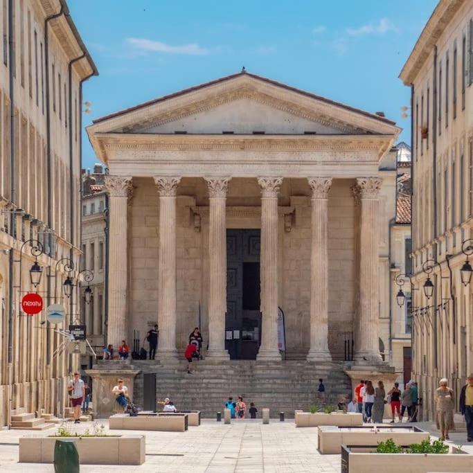 ニームFabienne Cote Jardins De La Fontaineアパートメント エクステリア 写真